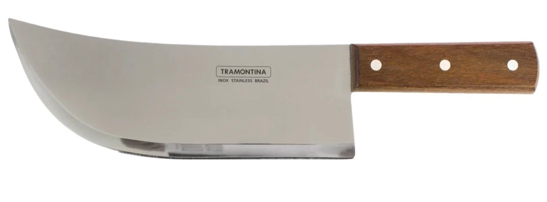 Achuela de acero para carne asada