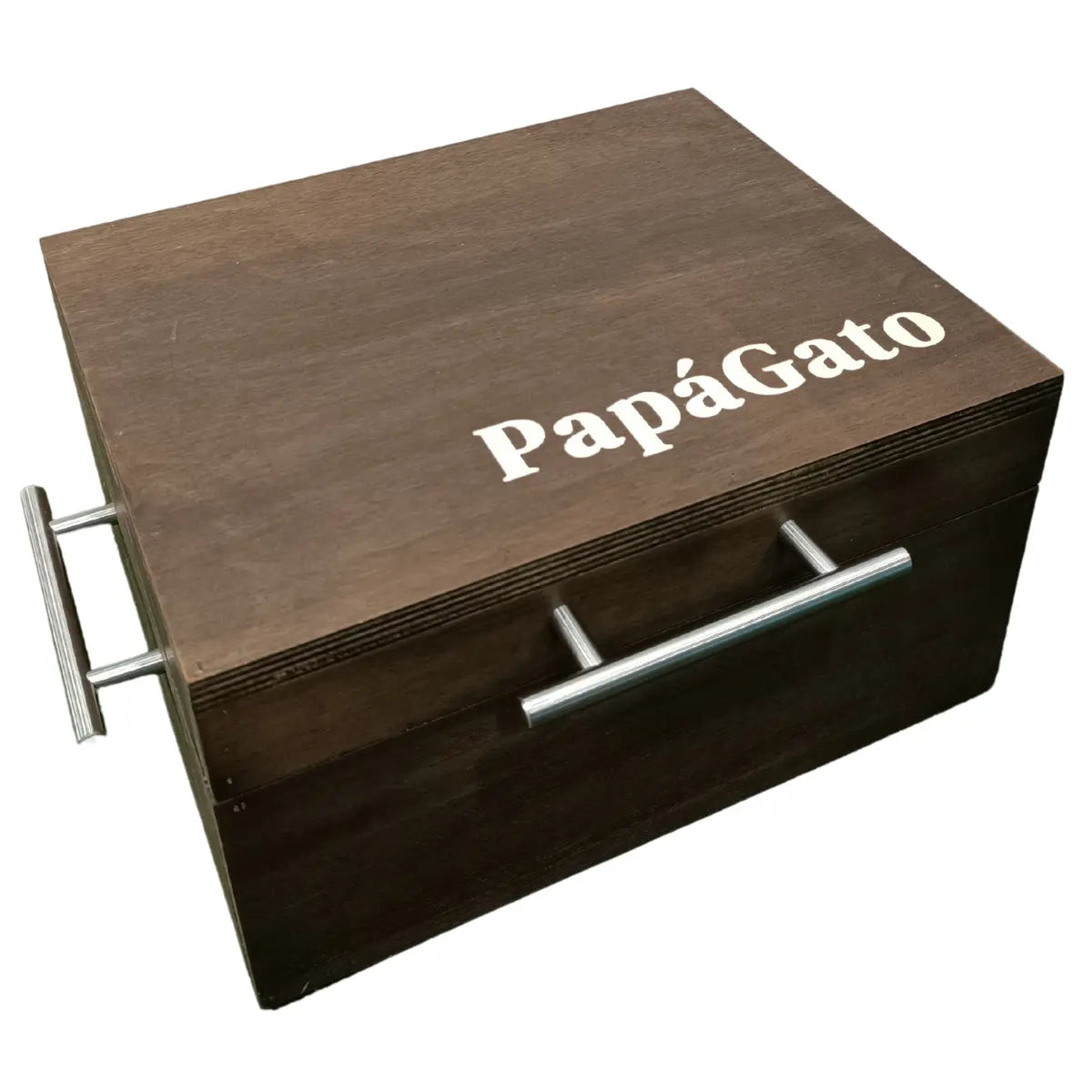 Kit Completo Caja de Okume + Achuela + Tabla | Para Asado | RKhome