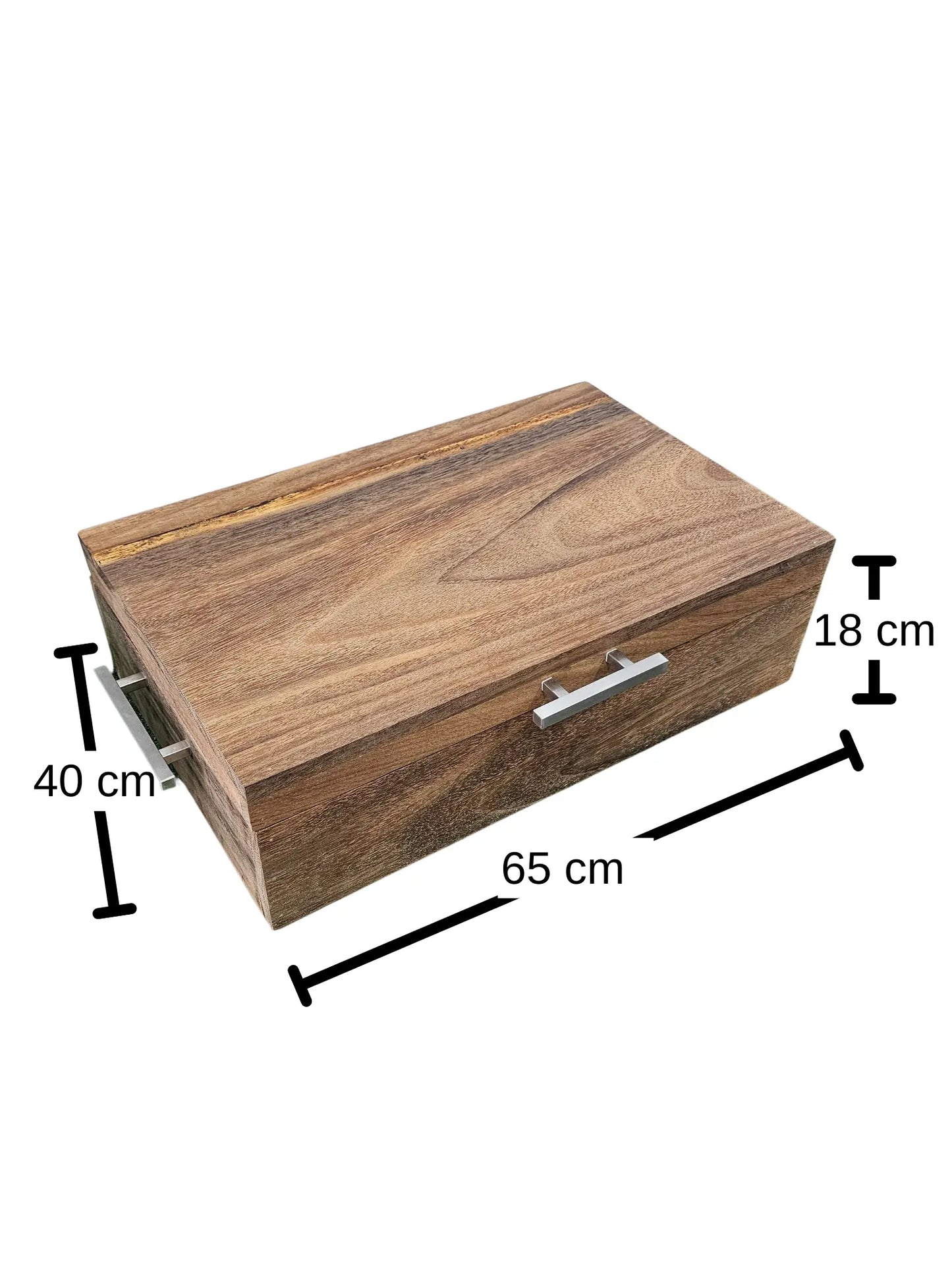 Caja de Parota Sólida para Eventos