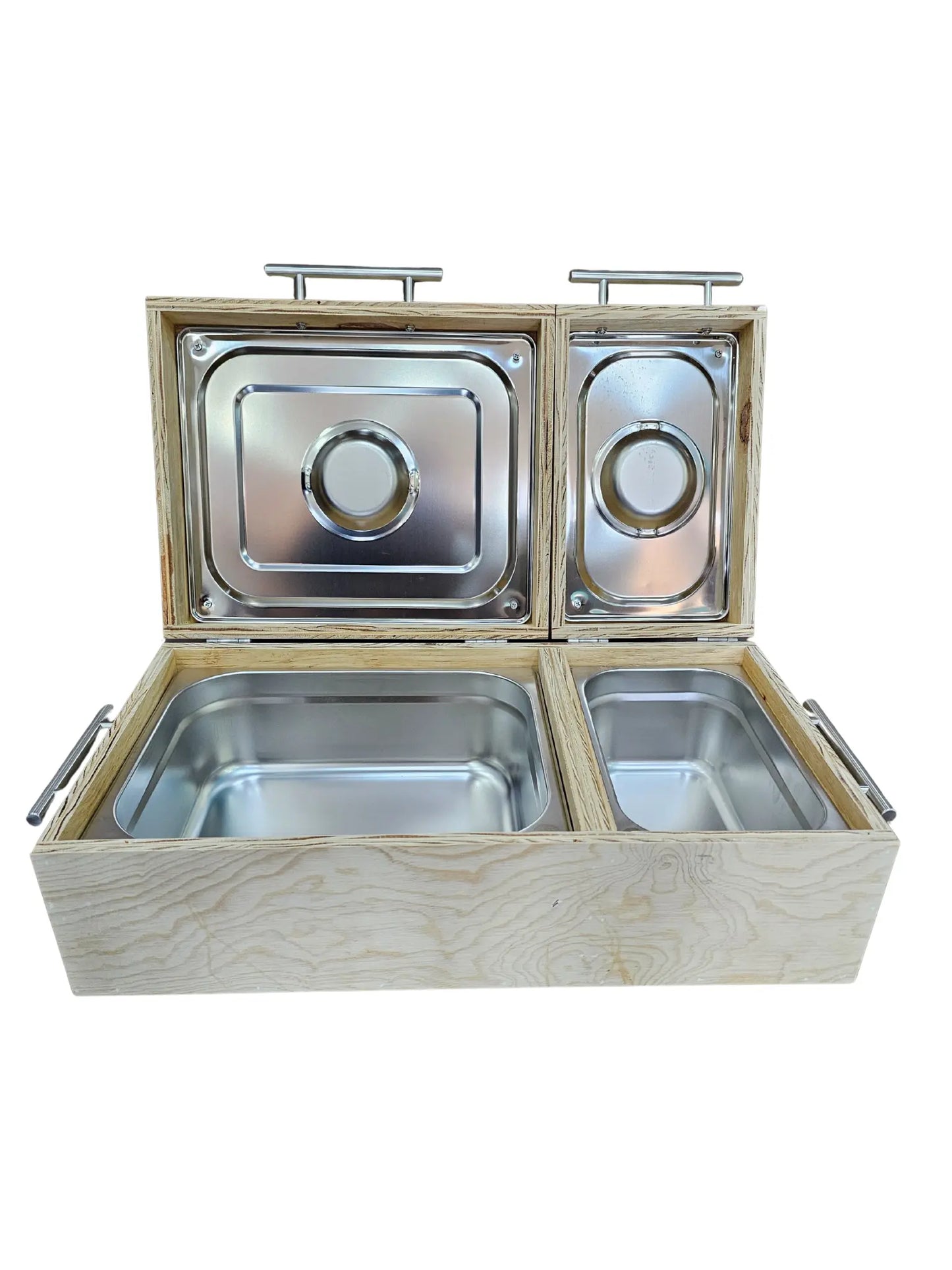 Caja Mega de Pino Natural