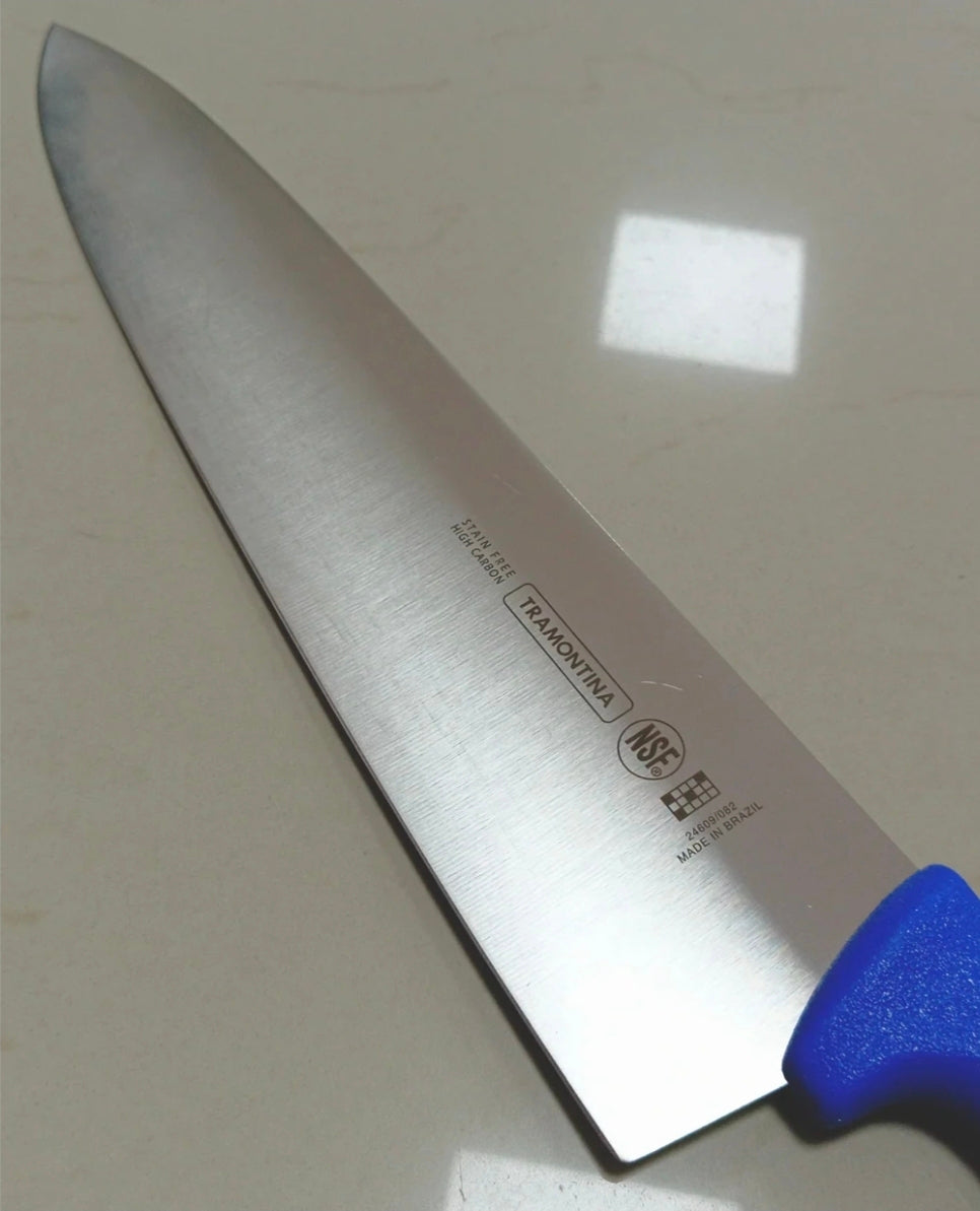 Cuchillo de acero para carne asada