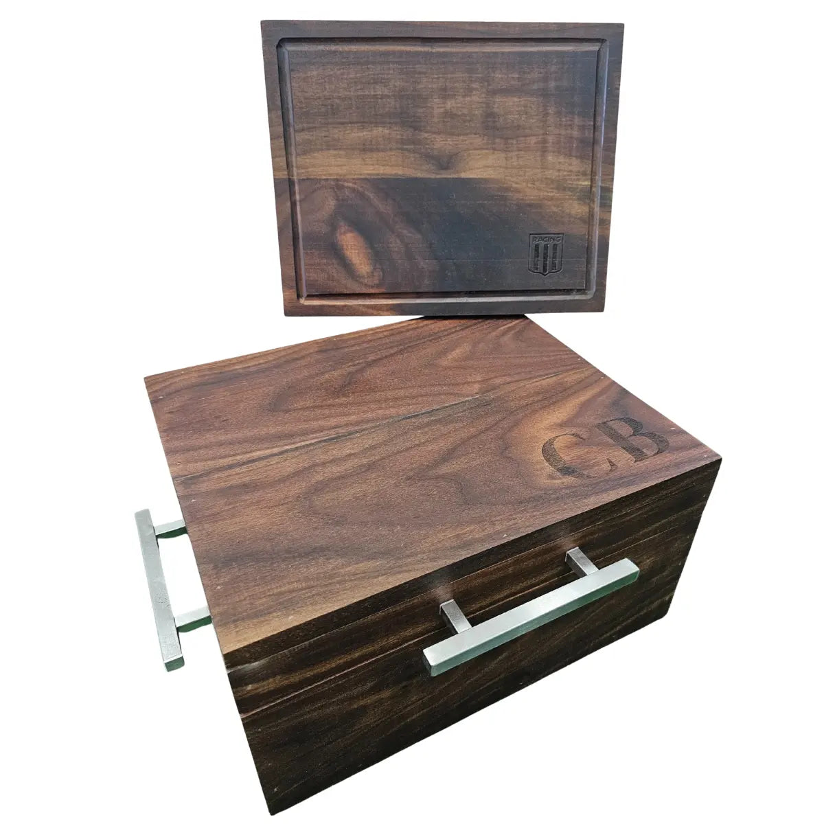 Caja de madera de Nogal