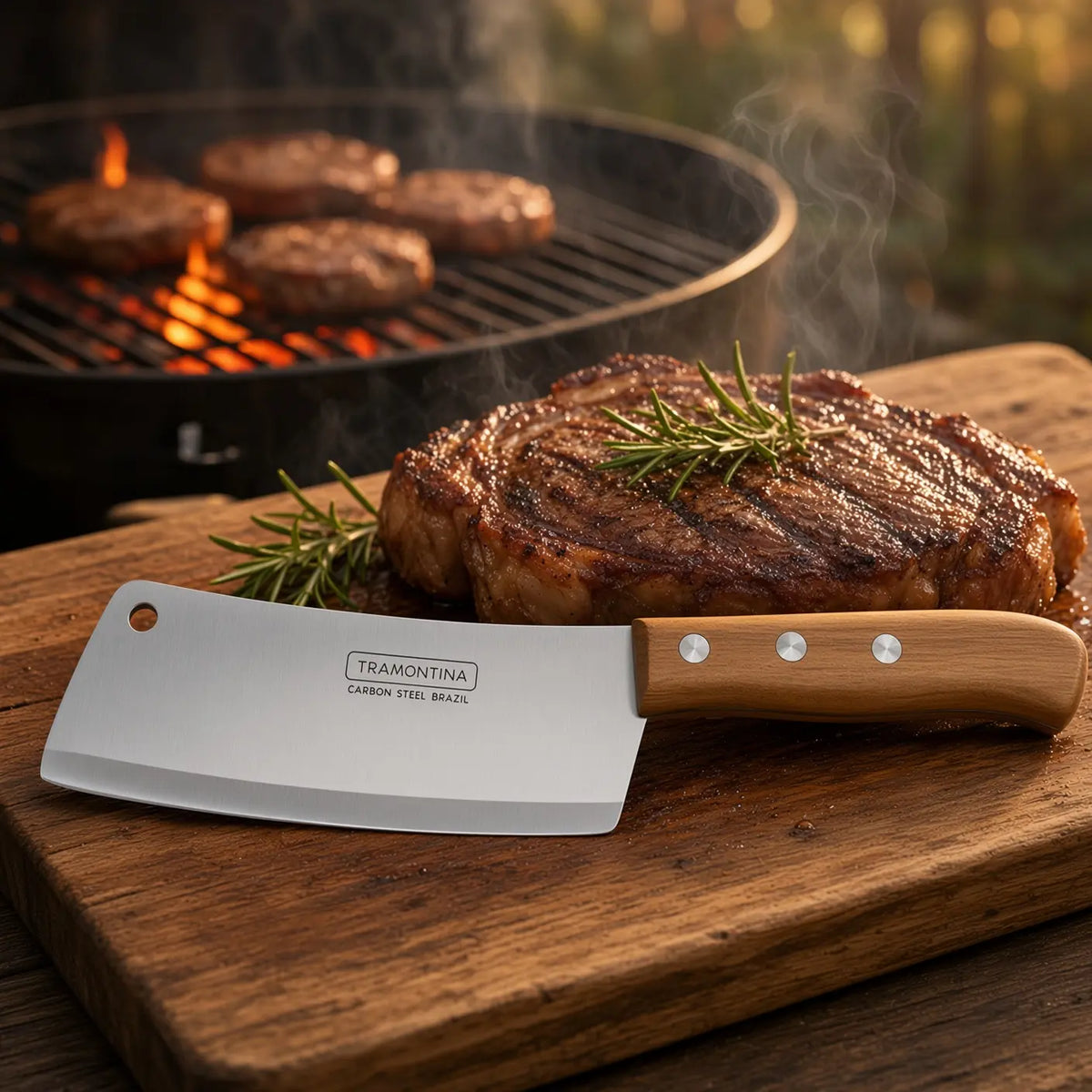 Achuela 22956/006 Acero Carbono | Para Carne Asada | RKhome