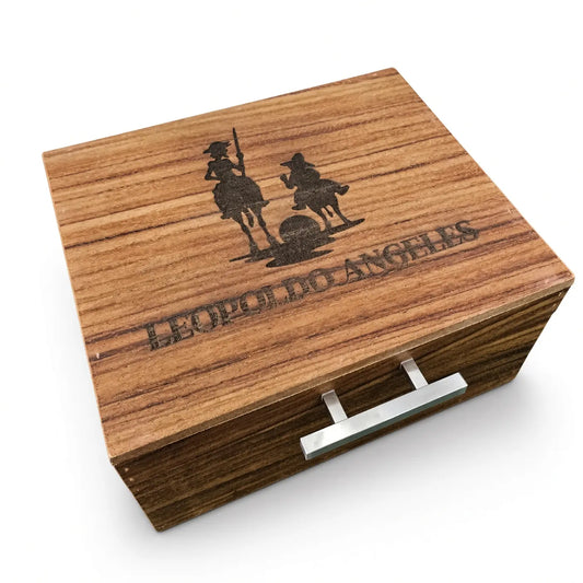 Caja de Parota Enchapada para Carne Asada | Grabado Láser Incluido | RKhome