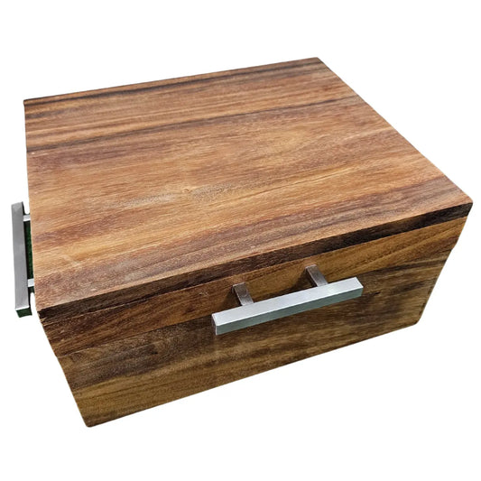 Caja Sencilla de Parota Sólida