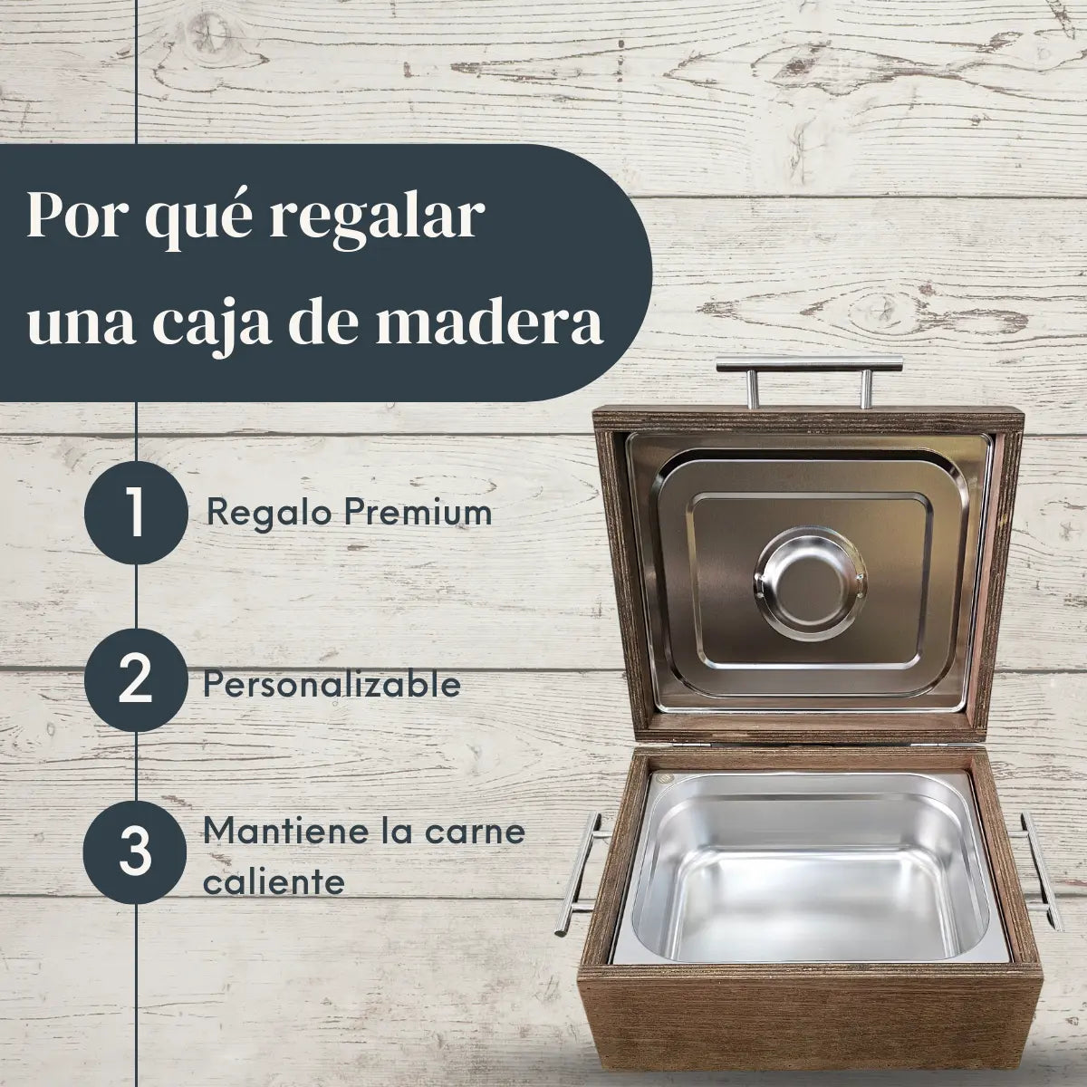 Caja de Okume Sencilla