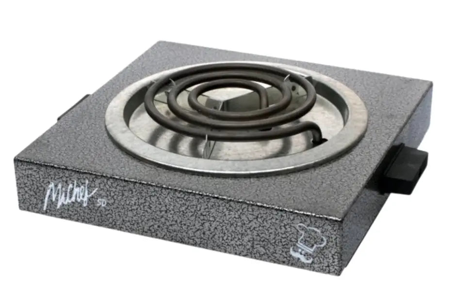Parrilla Eléctrica Portátil Michef SD – 1 Quemador Compacta para Casa y Departamento