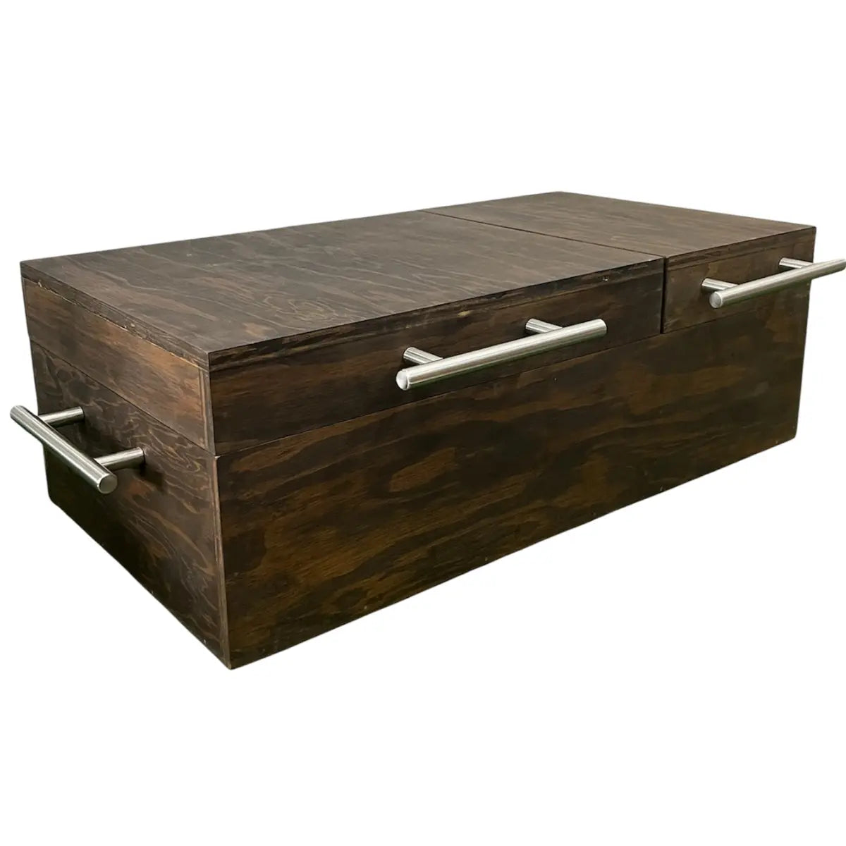 Mega Caja de Pino Veteado