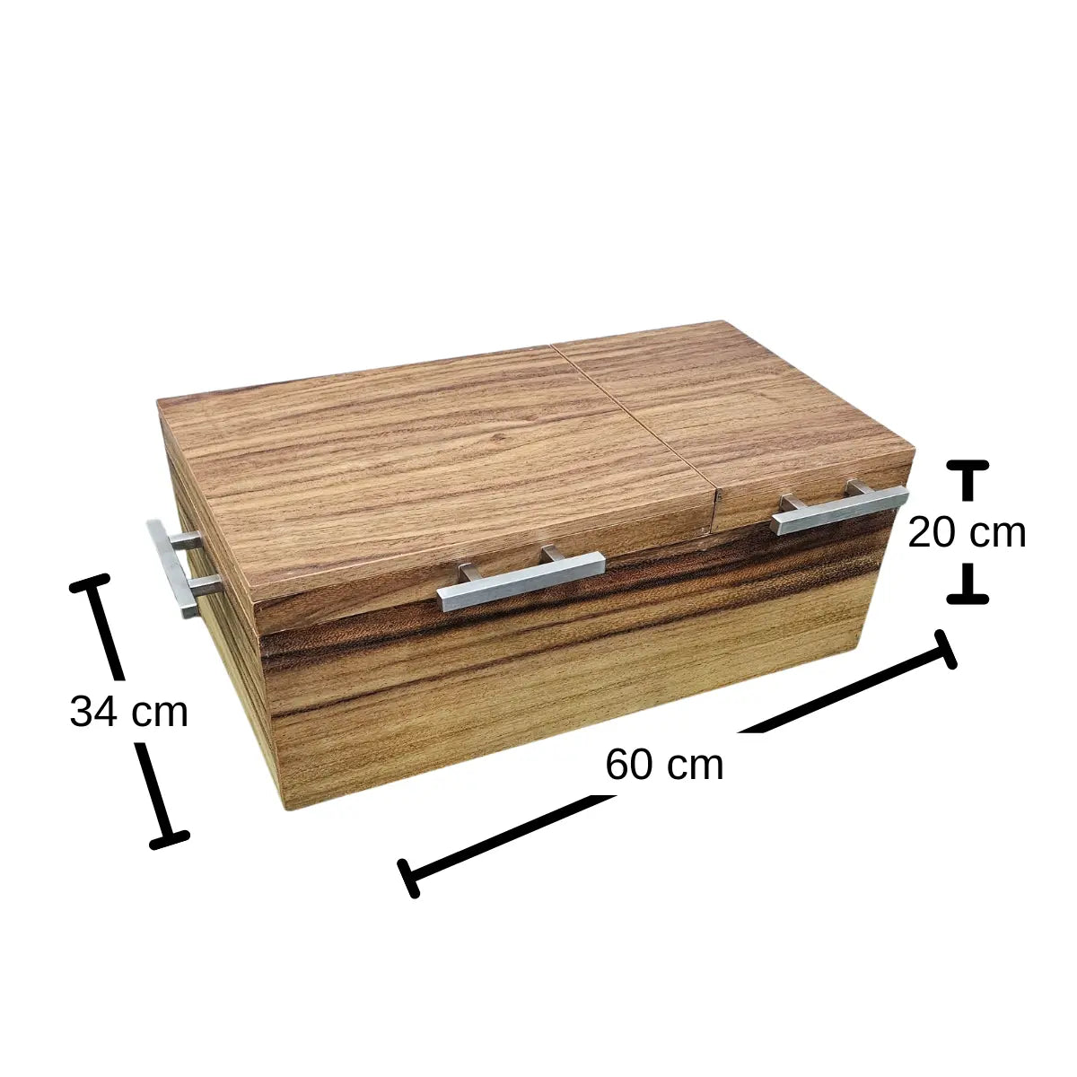 Mega Ultra Caja Parota Doble Inserto 15 cm
