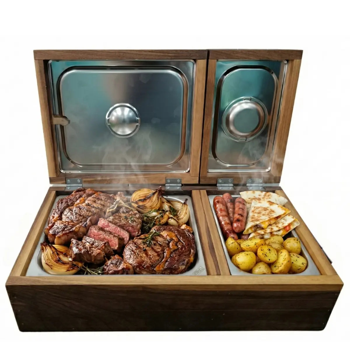 Caja Mega de Madera de Nogal