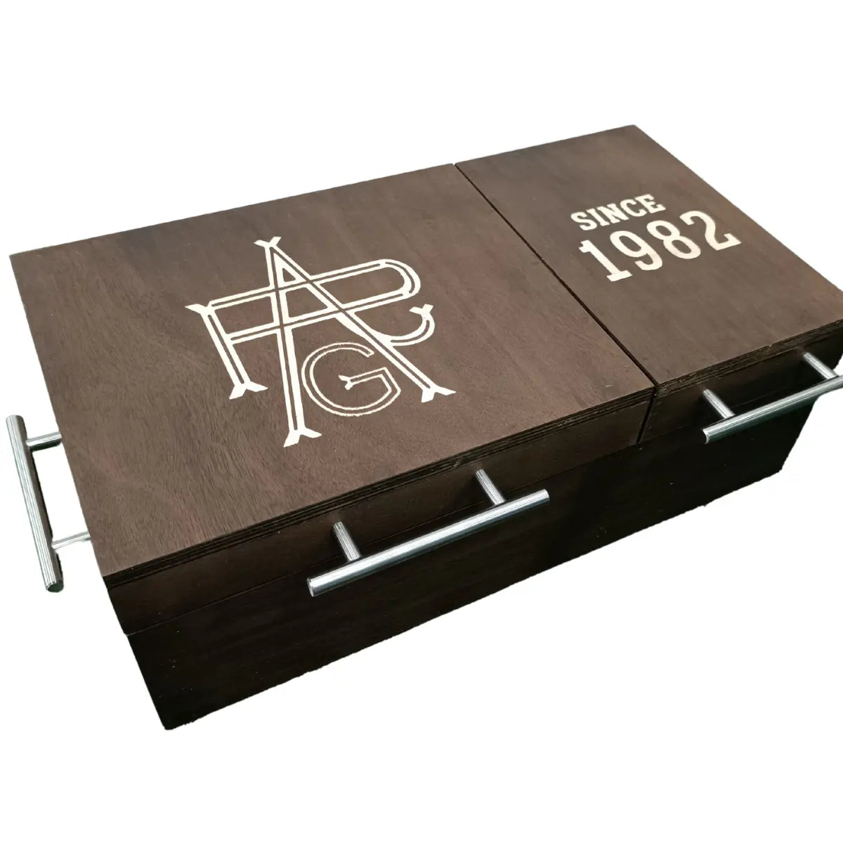 Kit Mega Caja Okume + Chafer 4 Insertos + Achuela | Eventos y Ranchos | RKhome