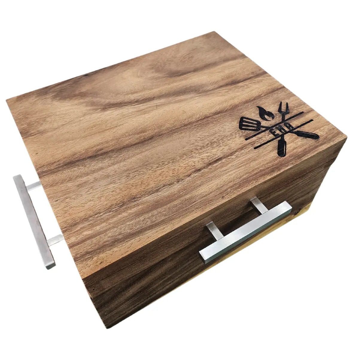 Caja Sencilla de Parota Sólida