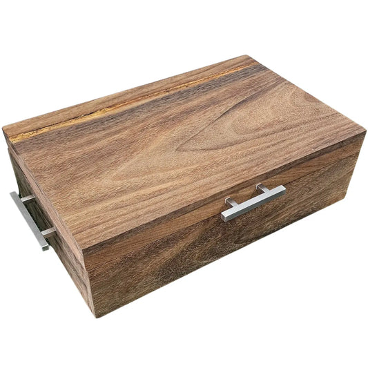 Caja de Parota Sólida para Eventos