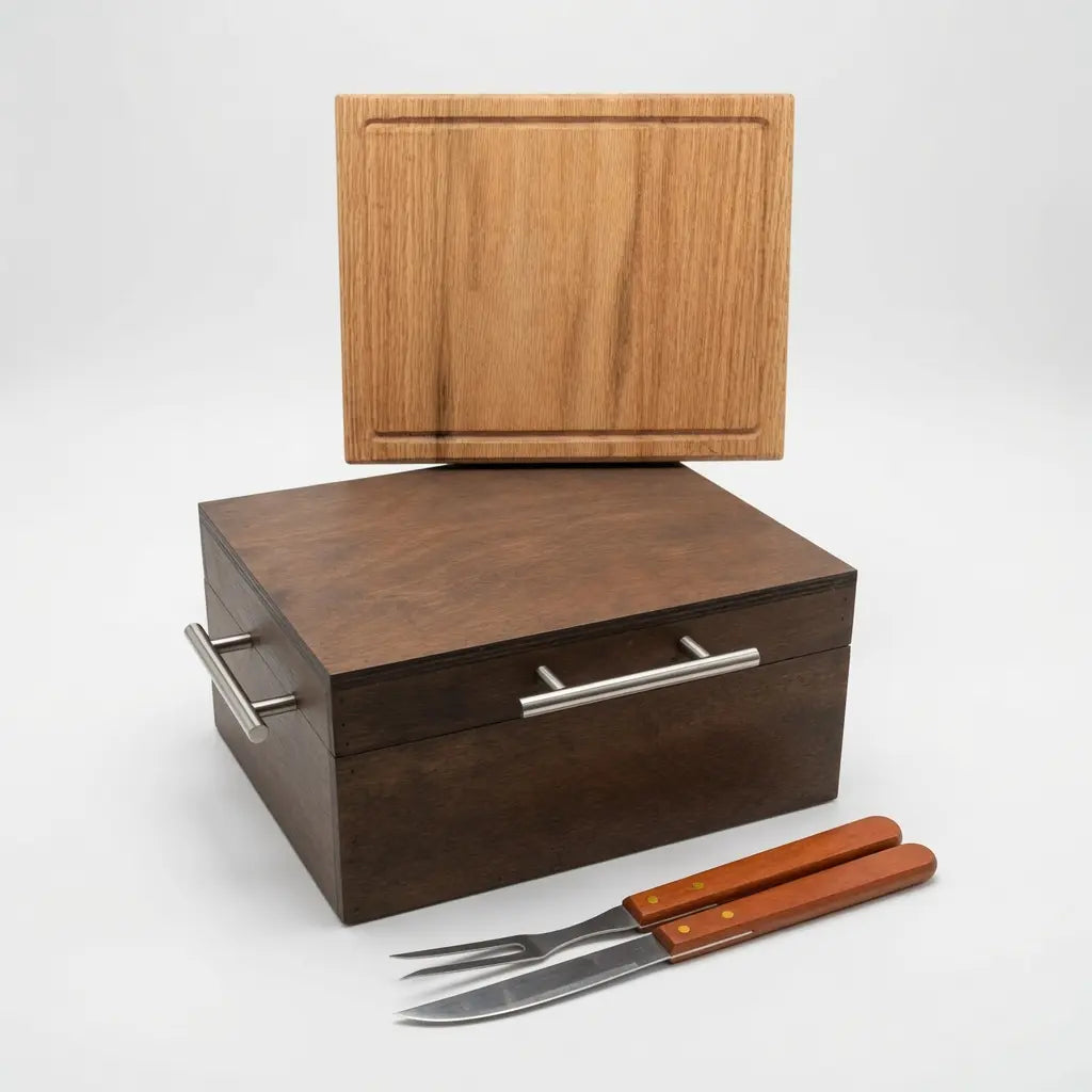 Kit Grill Box Okume