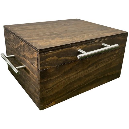 Caja de Pino Veteado