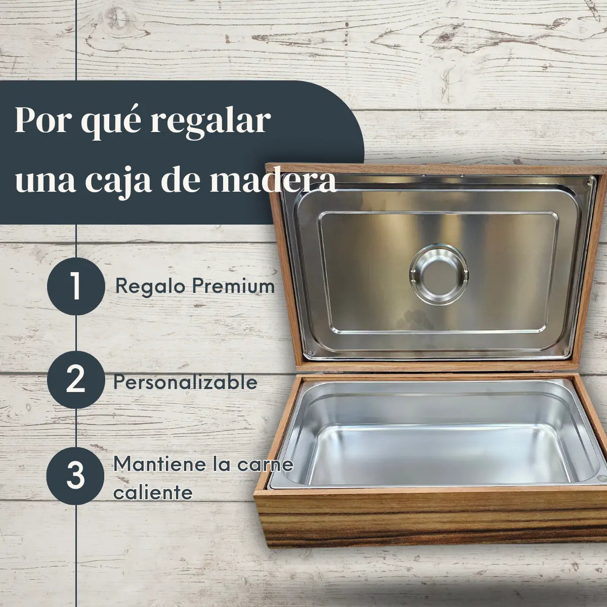 Caja Parota Inserto Completo