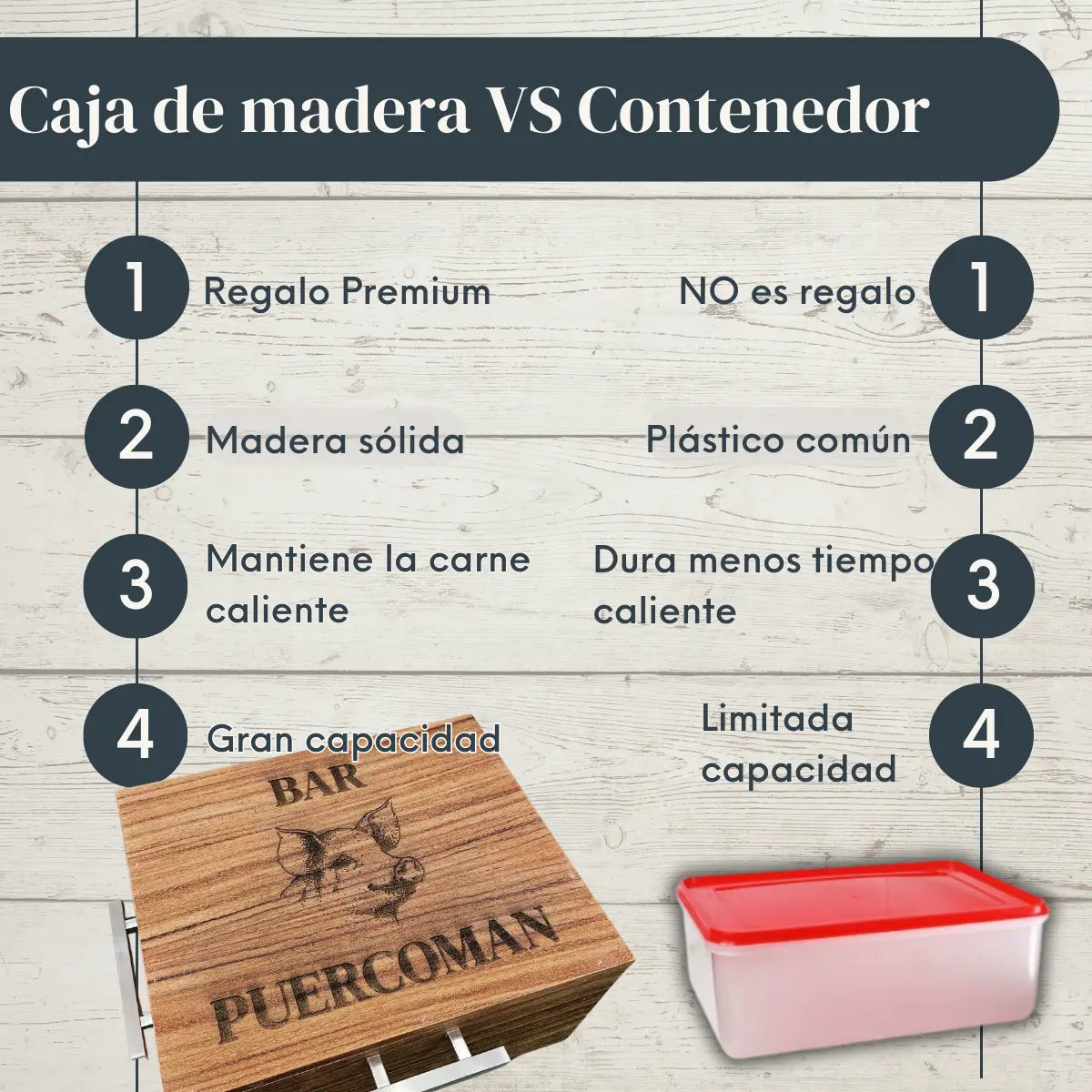 Caja de Madera de Parota