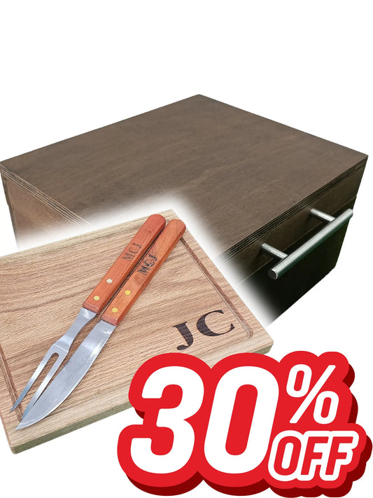 Kit Grill Box Okume