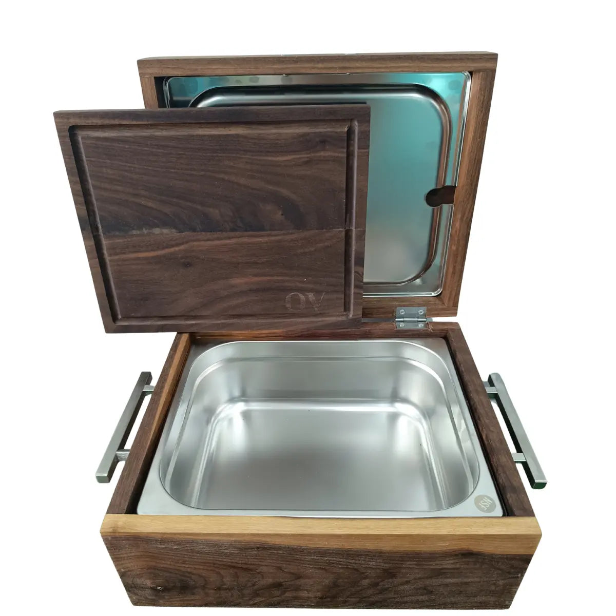 Caja de madera de Nogal