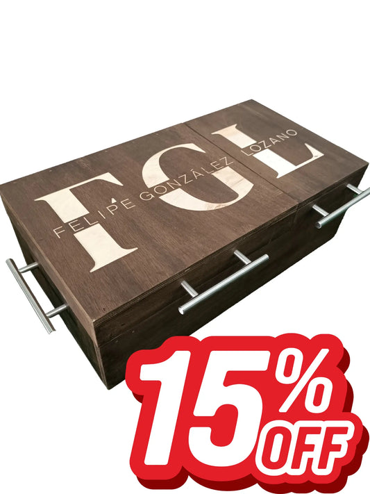Caja de parrilla Mega Okume
