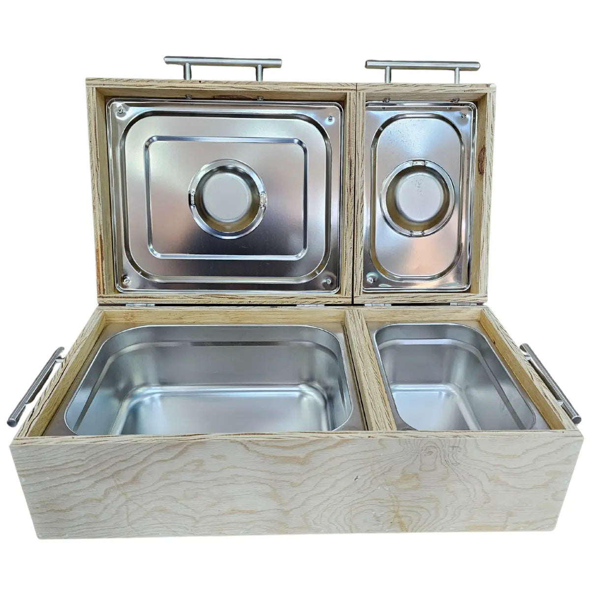 Caja Mega de Pino Natural